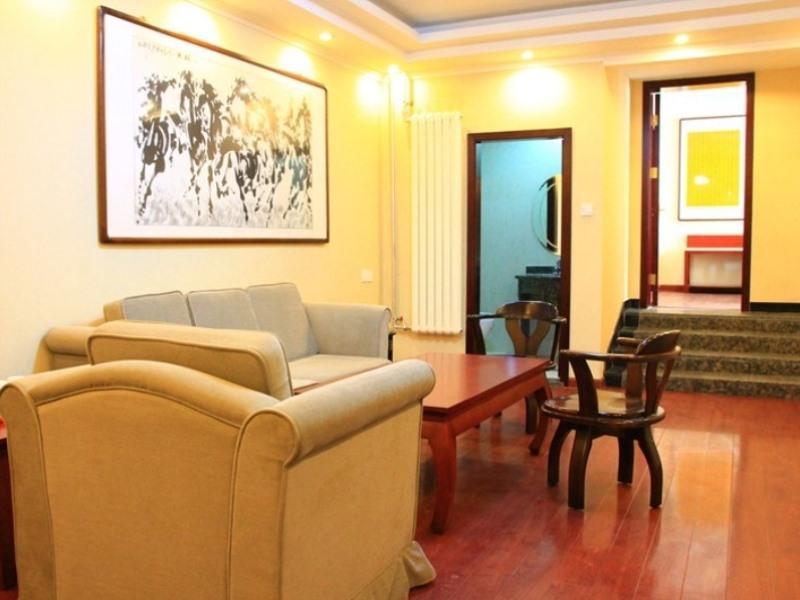 Greentree Inn Beijing Fengtai Dacheng Road Huanleshuimofang Business Hotel Exteriör bild